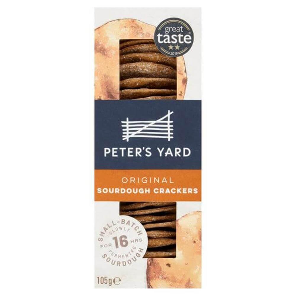 Peter's Yard Original Sourdough Crackers 105G